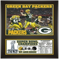 Green Bay Packers Super Bowl XLV prvaci sublimirali su 12 15 plaketa