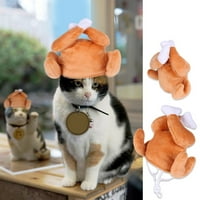 Wangxldd Funny Pet Hats Cat Pas kostimi Slatki kućni ljubimci Party Halloween prerušiti se