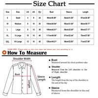 Dugi rukav V-izrez Čvrsti pulover gumb labavi pad ženskih bluza Dressy casual ljubičaste veličine xl