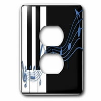3Droza Plava muzika Napomene o klavirnim tasterima - Priključni poklopac utikača