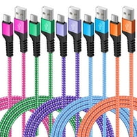 Tip C kabel, 6ft C Punjač Kabel za kabel za kabel Brzo punjenje kabl za napajanje za Samsung Galaxy