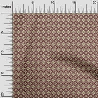 Onuone baršunasti maroon tkanina azijska kilim šivaćim tkaninom od dvorišnog tiskanog diiy odeće šivaće
