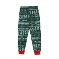Dezsed Božić Porodica Podudaranje pidžama set Xmas Sleep Bages Objavljeno bluza + hlače Xmas Porodica