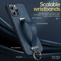 Decaze Kompatibilan sa iPhone PRO MA nosačem za narukvicu, metalni prsten koji se povlači za ručni pojas