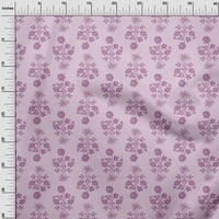 Onuproone svilena tabby ljubičasta tkanina akvarel cvjetni šivaći materijal za ispis tkanine sa dvorištem