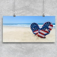 SAD Sandale zastava Poster -Image by Shutterstock
