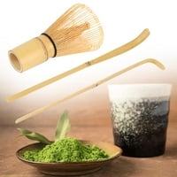 Amonsee Chashaku Scoop, bambus Matcha izrada postavljenog kukanog kukanog bambusovog scoop chashaku