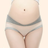 Verpetridure ženski bikini kratak rublje za žene za žene gaćice materinske vilike s malim strukom V