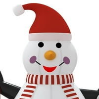 Snjegović na naduvavanje sa LED-ima FT