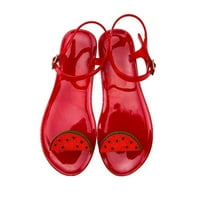 Aaiymet Dressy sandale Žene Žene Cipele Proizvođač Prozirne Jelly Cipele Žene Ravne papuče Ljetne papuče