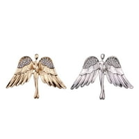 Delicijski anđeoski broševi Kristalni broš PIN za muškarce - zlato