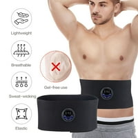 Cleance Emsabdominalni fitnes uređaj na otvorenom sportove fitness karbonska vlakna USB punjenje abdominalnog
