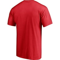 Muške fanatike marke crveni Teksas Rangers Hometown Logo majica