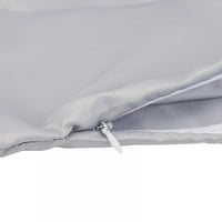 Luksuzni satenski jastučnica cool svilenkasti poklopac jastučni jastuci, crni, 20x