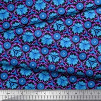 Soimoi pamučna kambrična tkaninska tkanina cvjetna umjetnička ispis tkanina od dvorišta široka