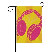 Pop kreditiranje dizajna za slušalice poliesterska okulacija za zastavu Vanjska zastava Početna Party