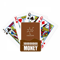 Checal molekularna struktura čokoladni poker igračka karta smiješna ručna igra