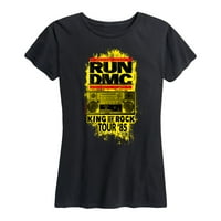 RUN DMC KING of Rock Tour - Ženska grafička majica kratkih rukava
