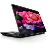 Notebook laptopa Univerzalna kožna naljepnica uklapa se 13,3 do 16 prekrasne ružine cvijeće ružičaste