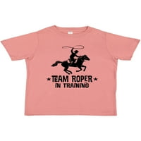 Inktastični tim Roper u treningu kauboje poklon dječaka malih dječaka ili majica za djevojčicu toddler