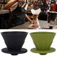 Yun Podesite filtriranje šalice s kratkom za višekratnu upotrebu sa priručnikom za držač za čaše 1-