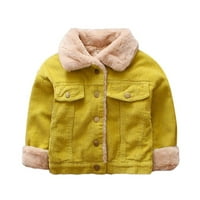 SNGXGN Baby Boys 'Oblikovana jakna Ousfer Outerwear Duffle patentni zimski kaput Dječaci zimski kaput,