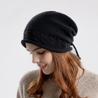 Cuoff Wentherski pleteni šeširi mogu objesiti vanjske tople vunene šešire