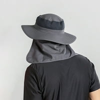 HonRane Fisherman Hat anti-UV podesiv za zaštitu od sunca za brzo sušenje sa velikim obodom za biciklizam