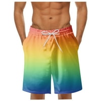 Muška modna tiskana nagnuta havajska plaža Fit Sport Casual Hotsa hlače