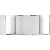 10k bijelo zlato 10kW Standard Stan Comfort Fit Band veličine izrađen u Sjedinjenim Državama 1WFLC080-5
