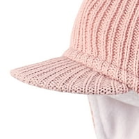 Uniexcosm unise dječji zimski šešir topli ružičasti kape kape za dijete djeteta