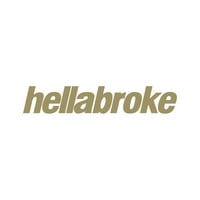 Hellabroke naljepnica naljepnica Die Cut - samoljepljivi vinil - Vremenska zaštitna - izrađena u SAD