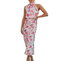 Žene Ljetne haljine Proizvodi Modni ženski povremeni print cvjetni rajonski haljina