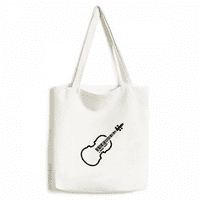 Muzički instrument za violinu Melody Tote Platnena vrećica Kupovina Satchel Casual torba