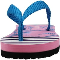 Djevojke Flip flops ženska dječja sandala Plava ružičasta - trči veličina male