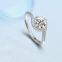 Hanxiulin Ljubavni priključni prsten za prsten za prsten za žene za žene pokloni za njene parne prstenove