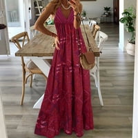 Ženska ležerna haljina s dugim rukavima modna tiskana suknja