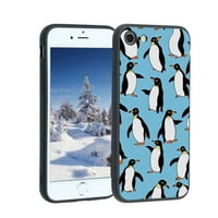 Kompatibilan sa iPhone futrolom telefona, Penguin Case Silikon zaštitni za teen Girl Boy Case za iPhone