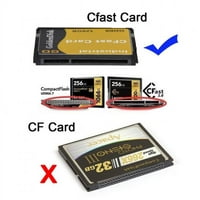Xiwai kućište SATA 22pin do USB 3. Do CFAST kartice Kartične kartice Torbica tvrdi disk SSD HDD CFAST