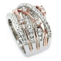 Prstenovi cirkonski prstenovi Žene pokloni Nakit Djevojke Prstenje vjenčanih prstenova Obećavaju prsten
