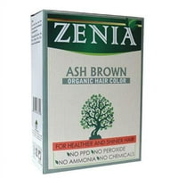 Singhcart Zenia Ash Brown Organic Henna Boja kose bez amonije, nema hemikalija 100g 3.5oz
