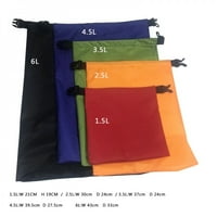 Set 1.5 2.5 3.5 4.5 6L obloženi silikonski tlak vodootporna suha torba za skladištenje vrećica Rafting