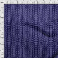 Onuone organski pamučni poplin Twill tkanina oblika geometrijskog Sashiko Ispis tkanina BTY wide