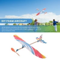 Elastična gumena opseg pogona DIY pjena avion Model Kit Aircract Edukation igračka