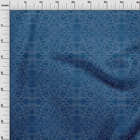 Onuone pamučna kambrička tkanina umjetnička lišća Sashiko ispisana obrtna tkanina bty wide