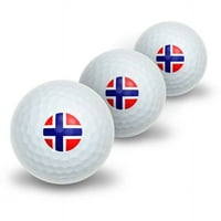 Norveška norveška novost golf kuglice za golf, 3pk