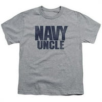 TREVCO NAVY-UNCLE SHORTHLE BROODEH YOULDE 18- TEE - Atletski Heather - XL