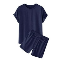 Duks muške ljetne majice i kratke hlače za pantalone za hlače sa kratkim rukavima