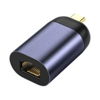LOYGKGAS 100Mbps USB tip-tipa Type-C do RJ radne površine Ethernet mrežni adapter