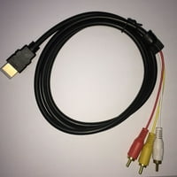 Dal Copper HD do RCA kabela HD muško za 3RCA AV kompozitni muški m Priključni adapter kablovski prenos kabela